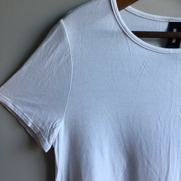⚪ Agnes & Dora super soft white basic tee - Picture 5 of 13